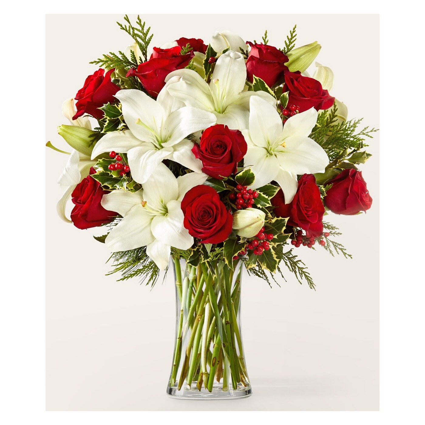 Sparkling Snowflakes Bouquet arrangement option 4