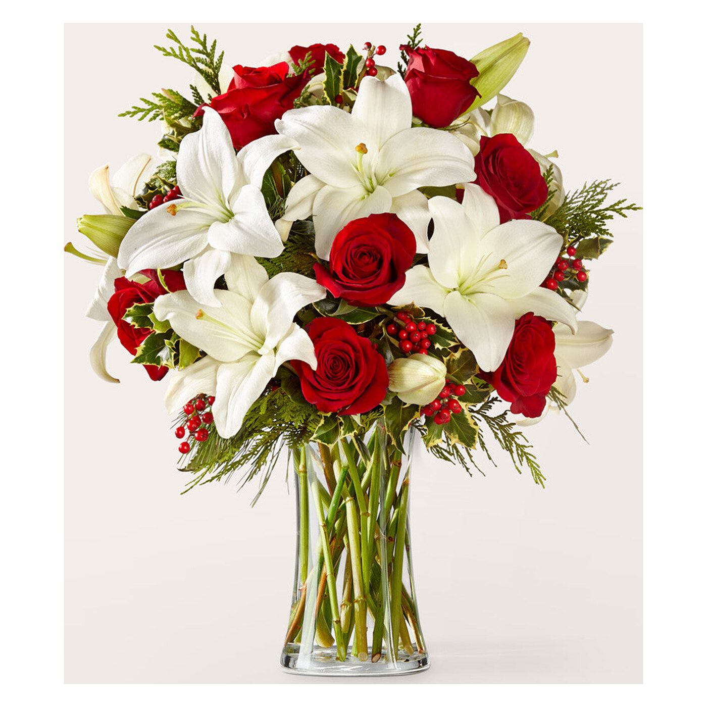 Sparkling Snowflakes Bouquet arrangement option 3