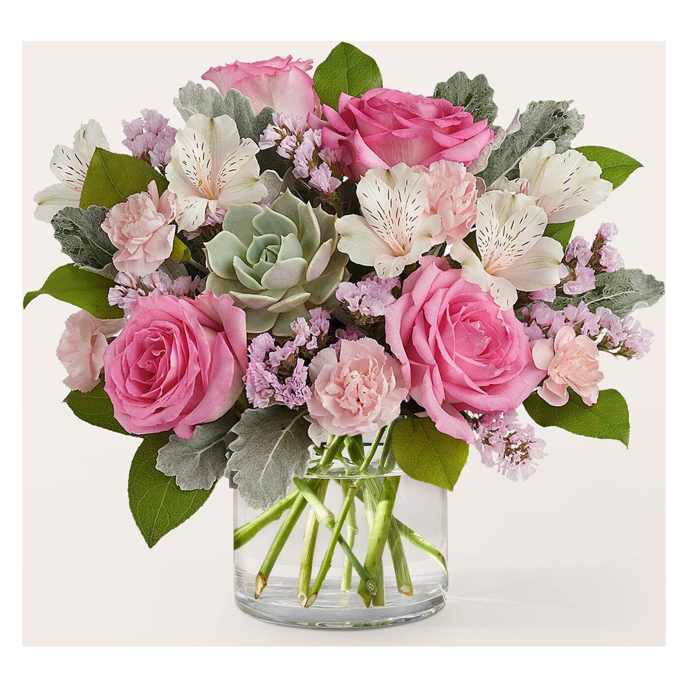 Dusty Rose Bouquet arrangement option 2