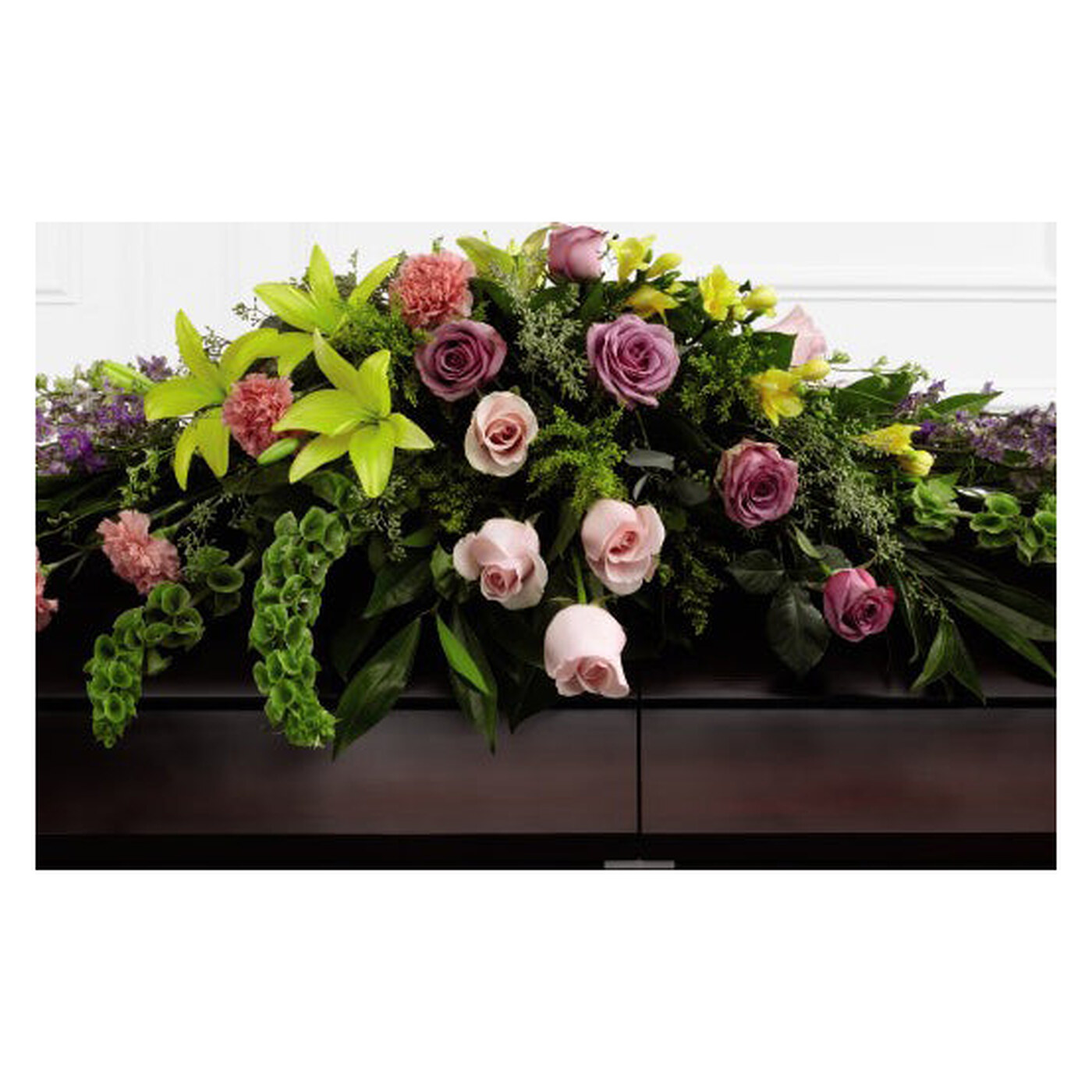 Forever Beloved Casket Spray flower arrangement