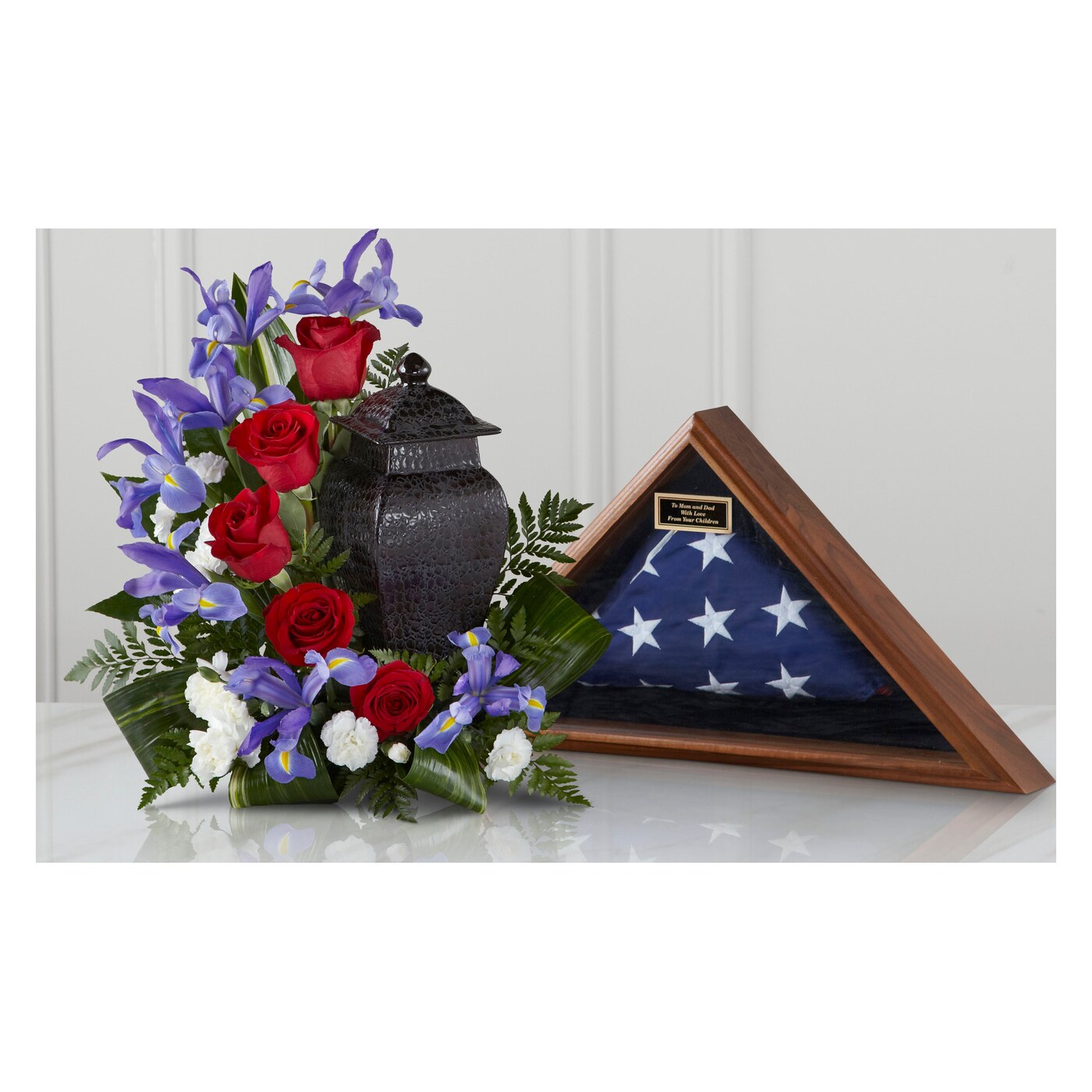 Urn Tributes flower collection