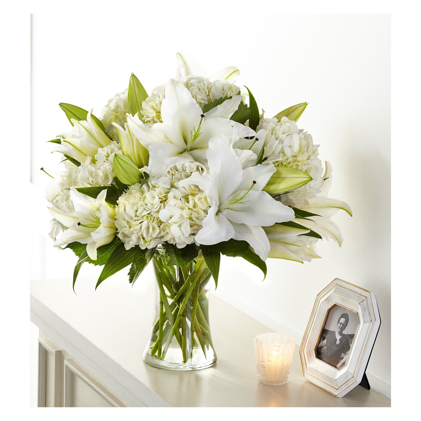 Compassionate Lily Bouquet arrangement option 3
