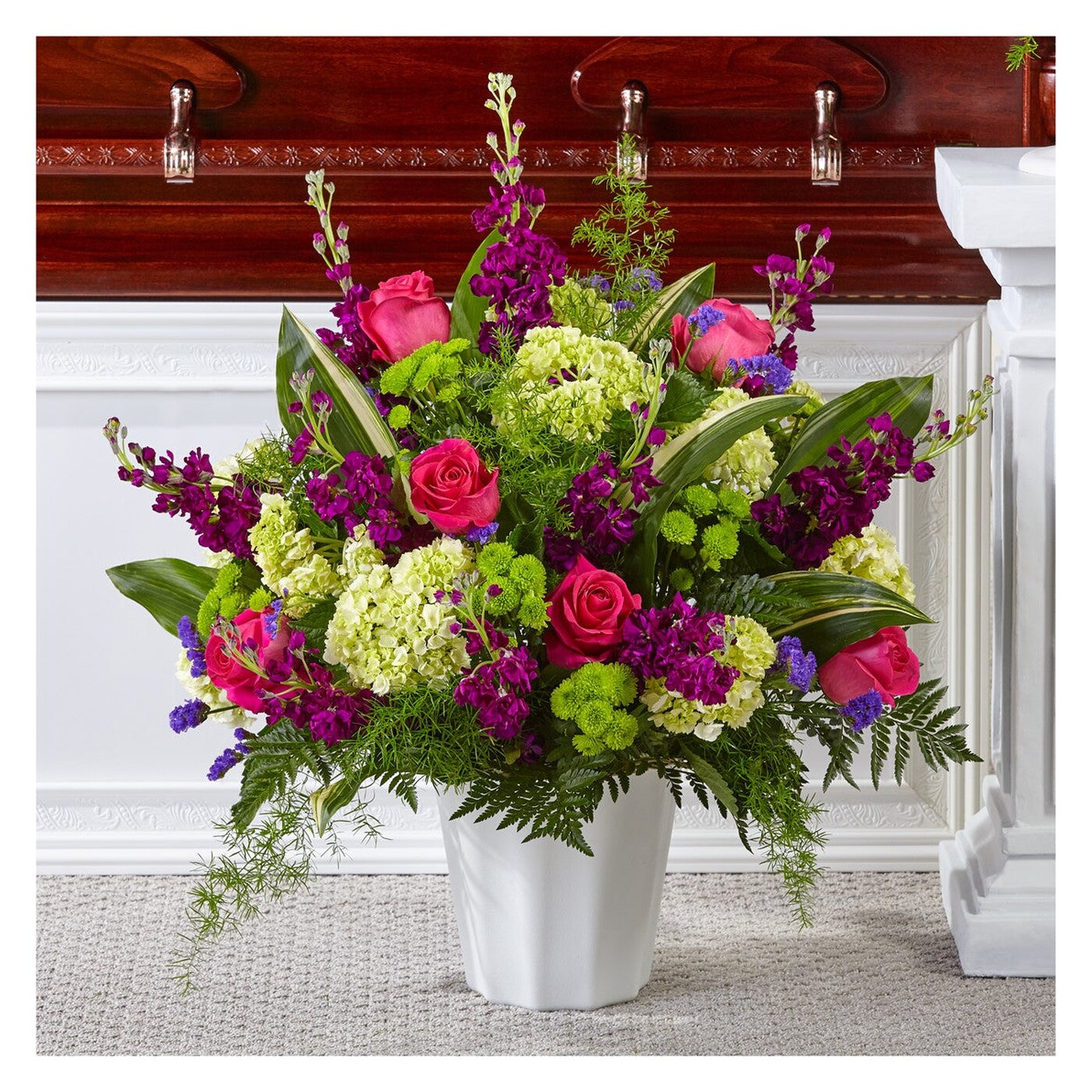 Beautiful Horizons Floor Basket arrangement option 2
