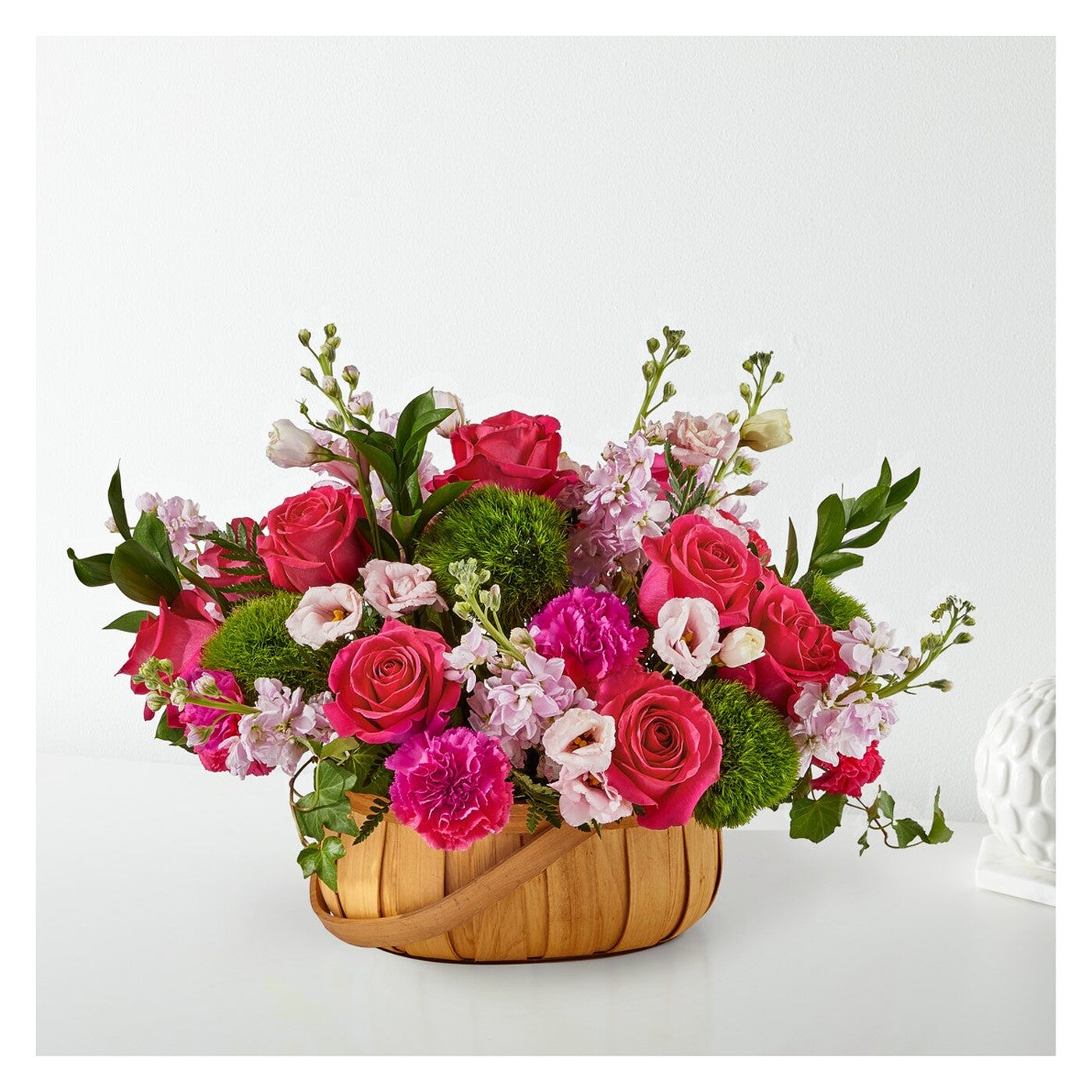 Radiance in Bloom Basket arrangement option 4
