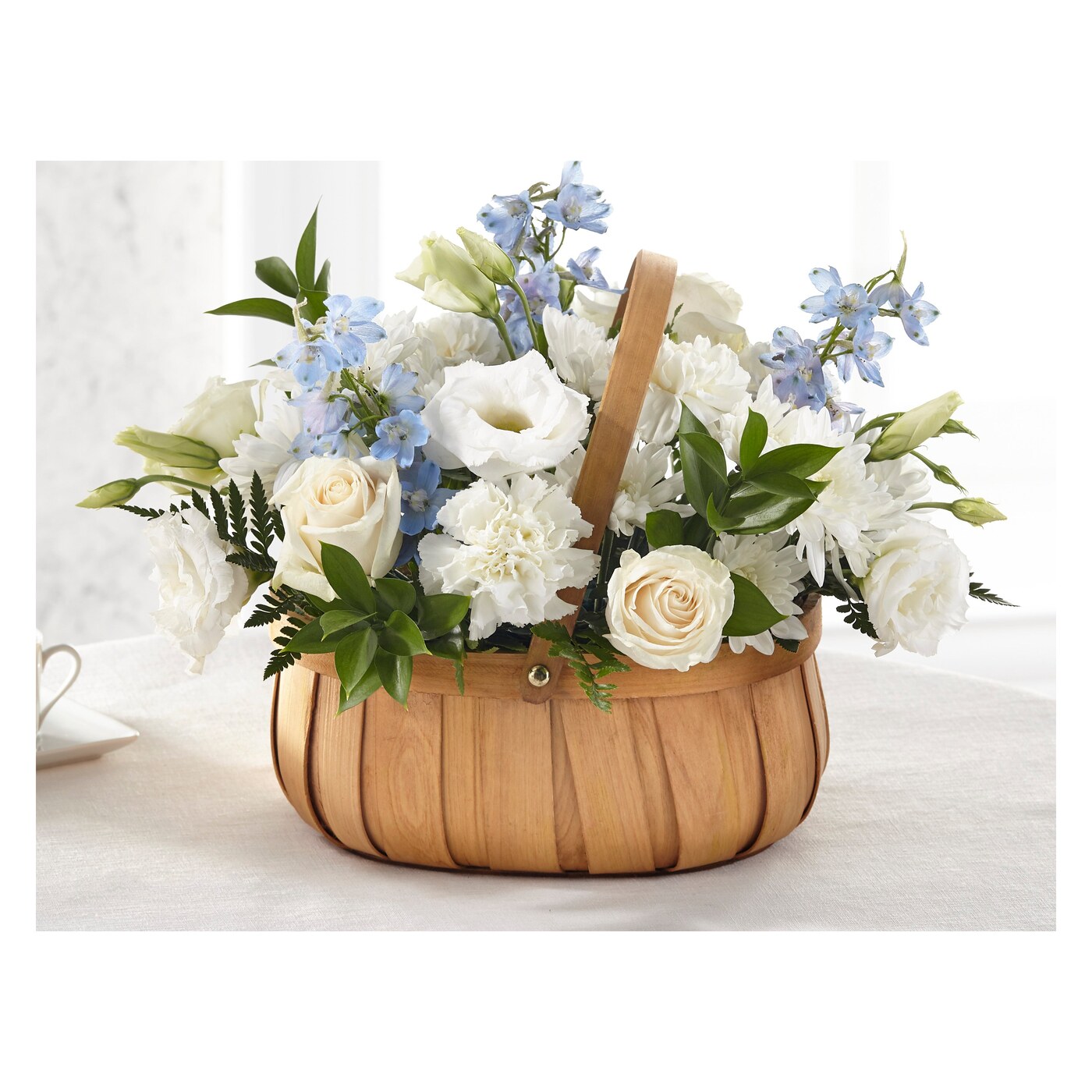 Sincerely Heartfelt Basket flower arrangement