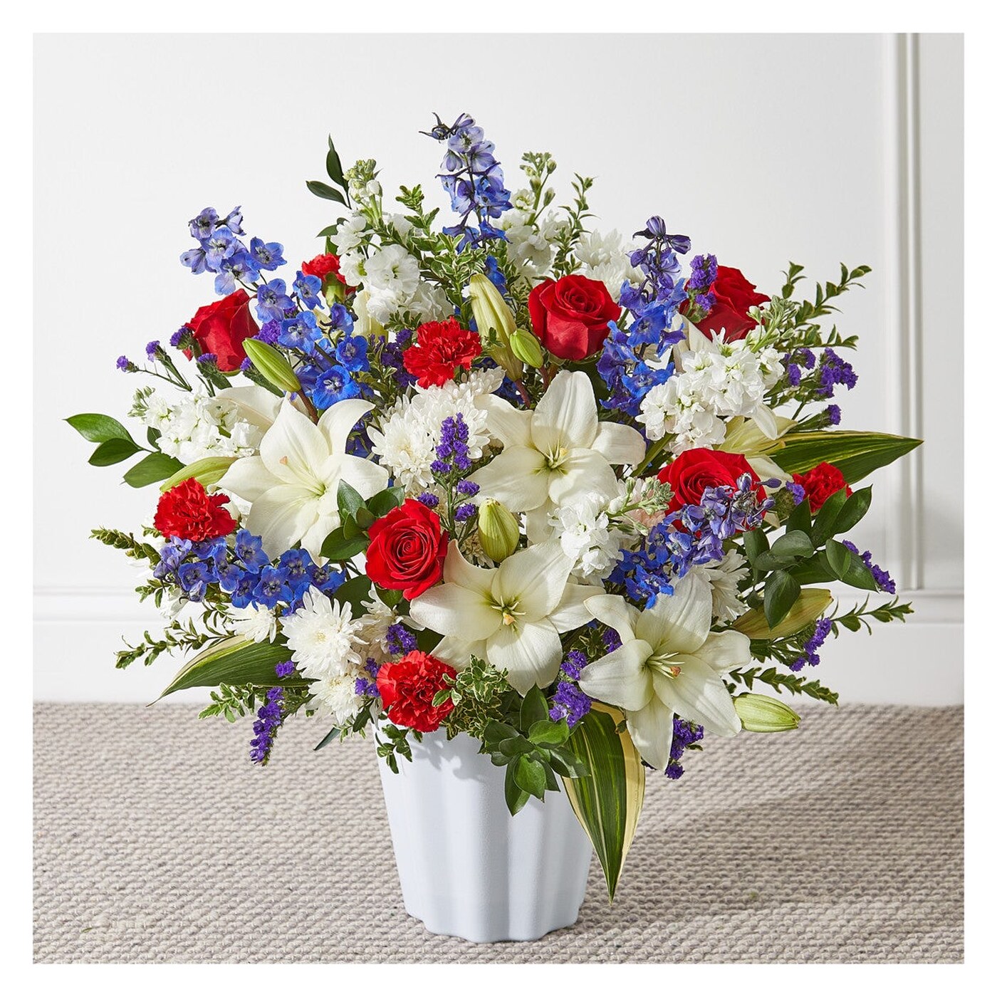 Consoled Floor Basket arrangement option 2