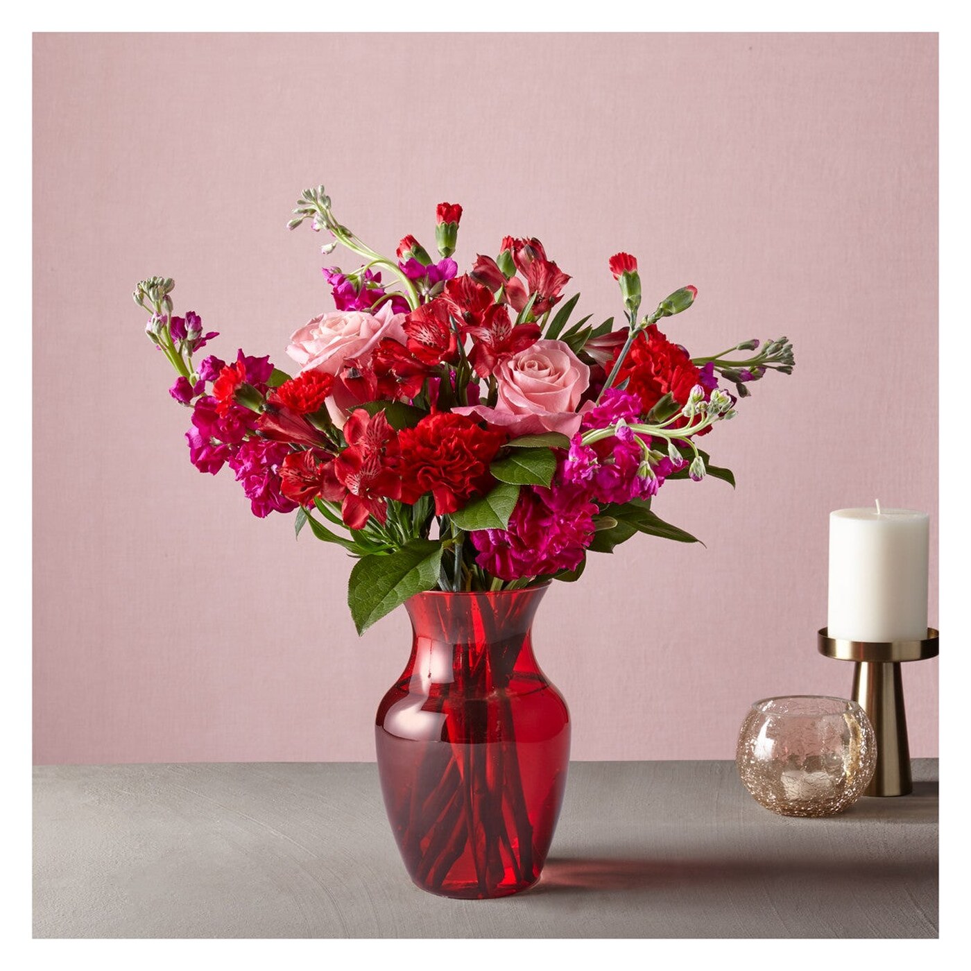 Cupid's Crush Bouquet arrangement option 2