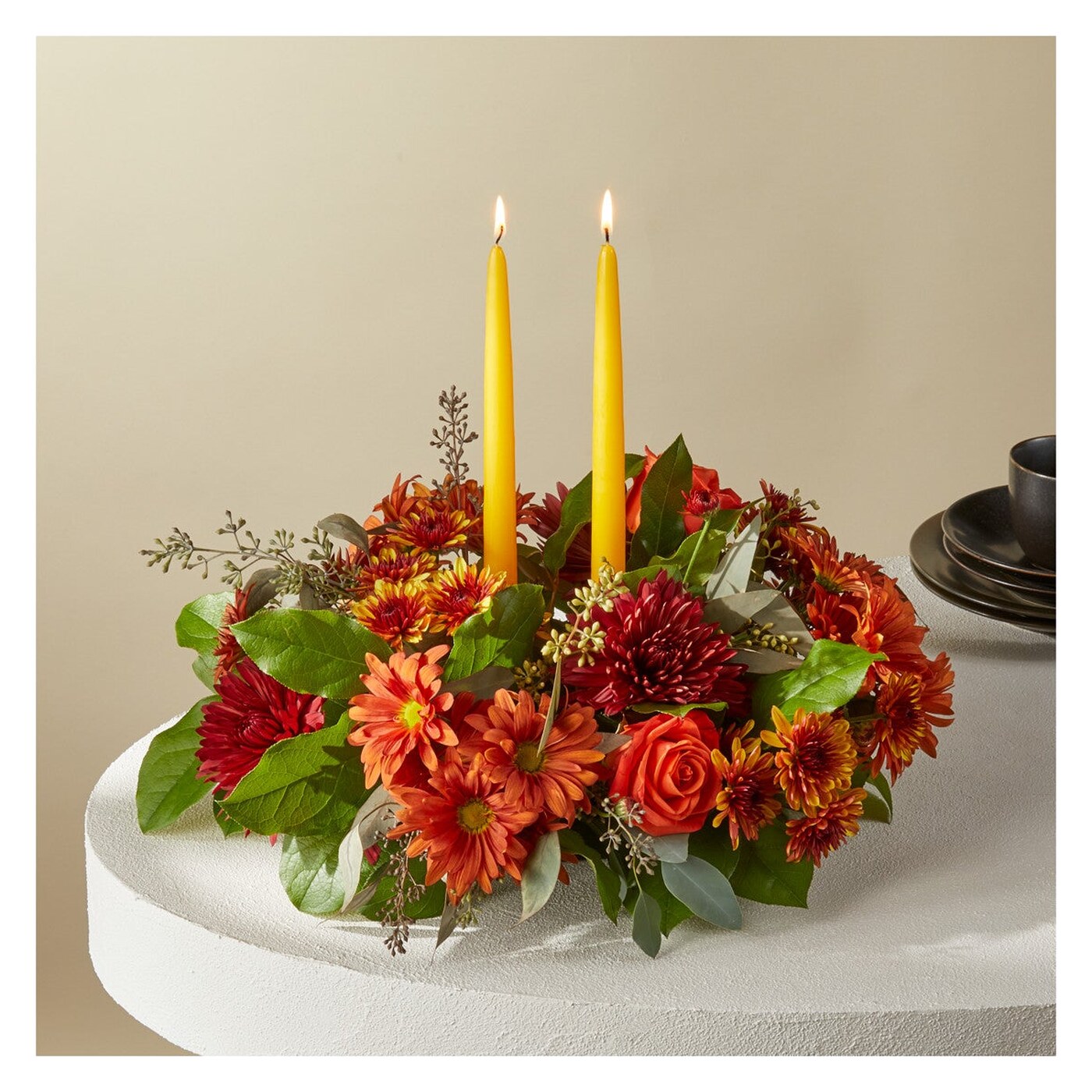 Ember Banquet Centerpiece flower arrangement