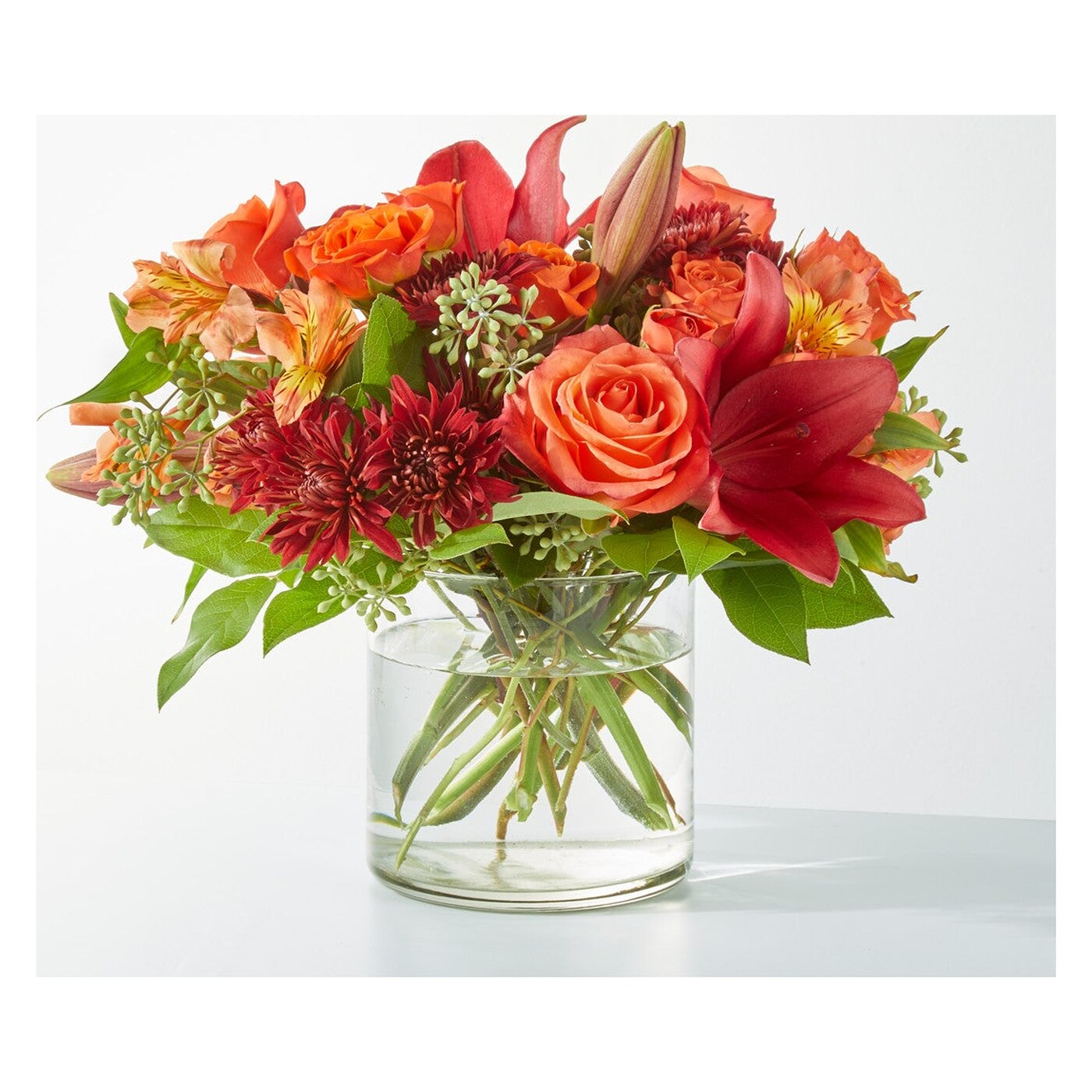 Crimson Leaves Bouquet arrangement option 3