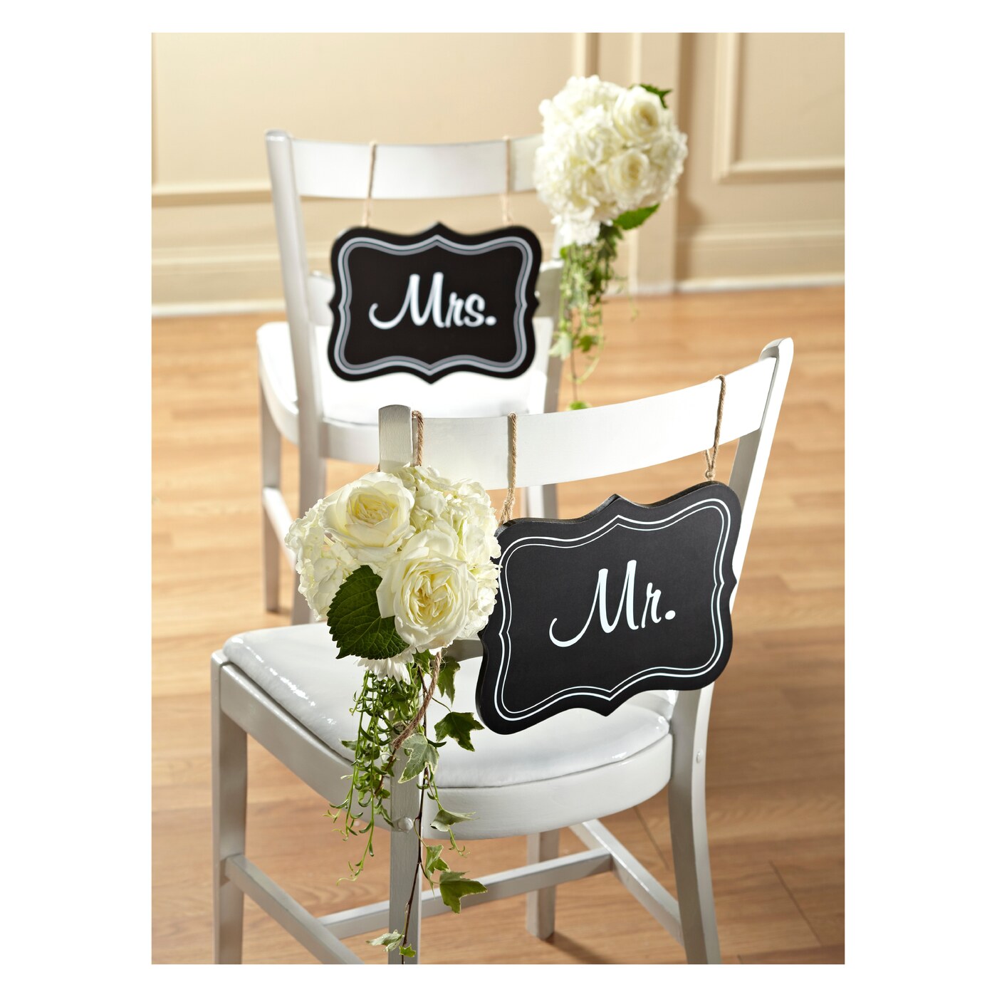 Notions Chair Décor flower arrangement